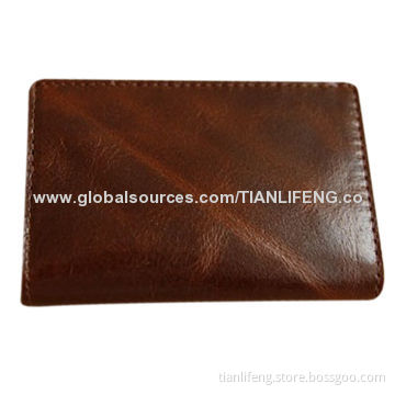 Leisure Leather Wallet with Taste